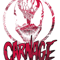 Carnage Single Coated Red Painted Face Logo Graphic.png