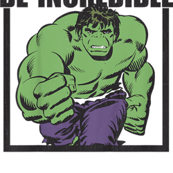 kids marvel hulk be incredible vintage kids graphic png, hulk png, she hulk digital png files