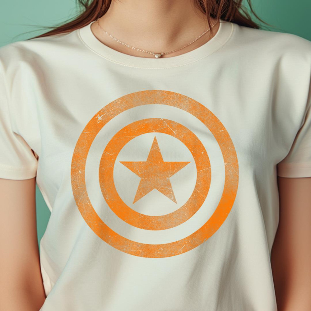 Marvel Captain America Tonal Orange Cut-Out Halloween PNG, Hulk PNG, She Hulk Digital Png Files.png