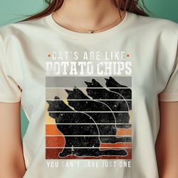 cats are like potato chips cat lovers cat owners png, chip and dale png, crypto st patrick digital png files