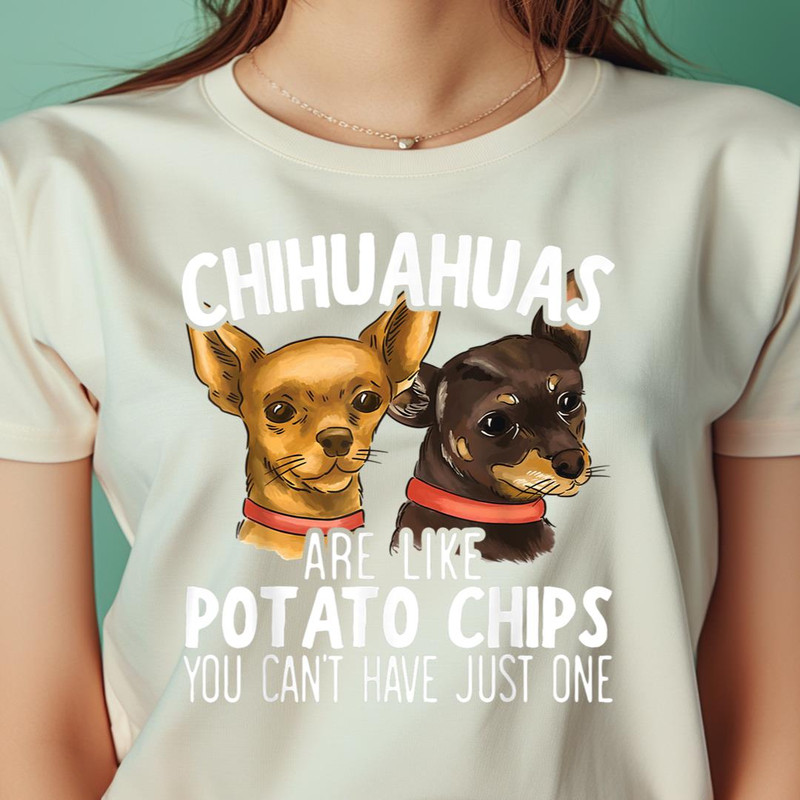 Chihuahuas Are Like Potato Chips You Cant Have Just One PNG, Chip And Dale PNG, Crypto St Patrick Digital Png Files.jpg