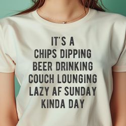chips beer couch saying lazy af sunday kinda day meme png, chip and dale png, crypto st patrick digital png files