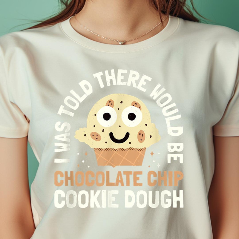 Told There Would Be Chocolate Chip Cookie Dough Ice Cream PNG, Chip And Dale PNG, Crypto St Patrick Digital Png Files.jpg