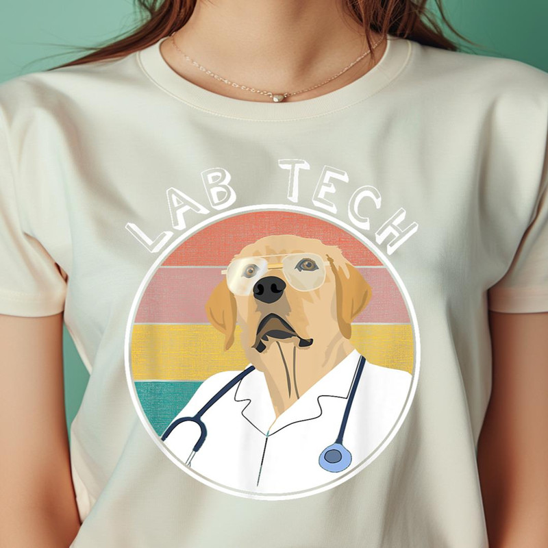 Labrador Tech Funny Lab Laboratory Dog Lover PNG, Dexter Laboratory PNG, Cartoon Network Digital Png Files.jpg