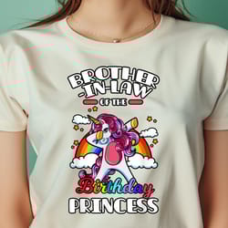 brother-in-law of the birthday princess unicorn rainbow png, rainbow friends png, purple rainbow friend digital png file