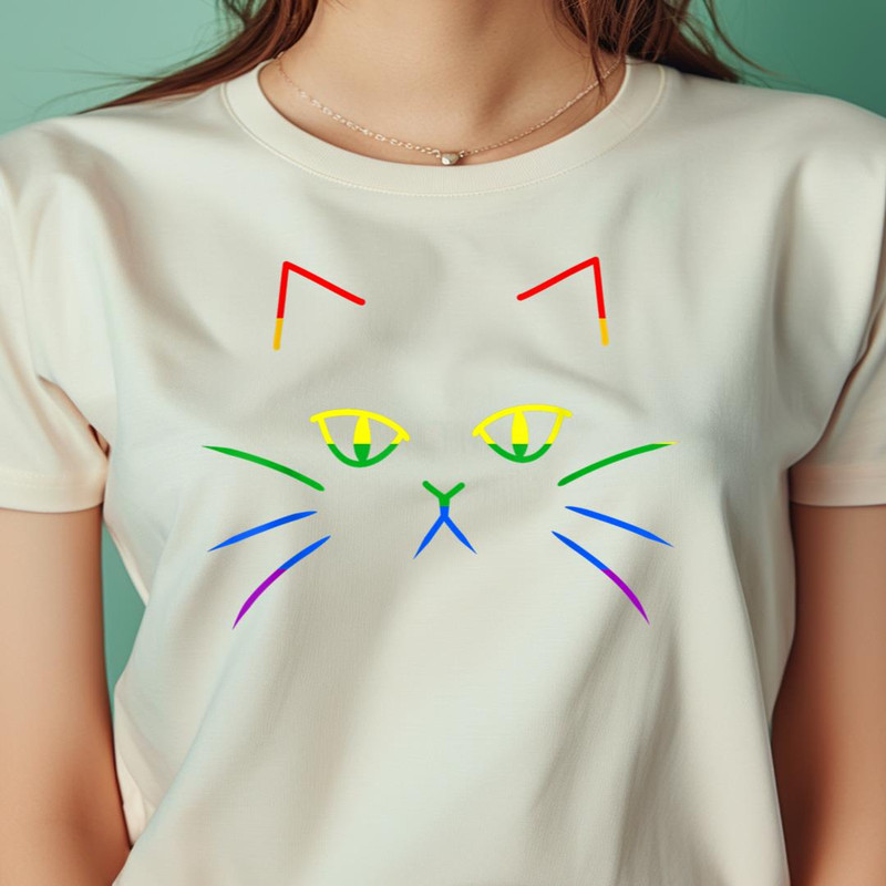 Cat Lgbtq Rainbow Lgbt Kitten PNG, Rainbow Friends PNG, Purple Rainbow Friend Digital Png Files.jpg