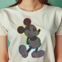 disney mickey & friends mickey mouse rainbow pride outline png, rainbow friends png, purple rainbow friend digital png f