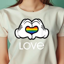 disney mickey and friends pride hands rainbow heart love png, rainbow friends png, purple rainbow friend digital png fil