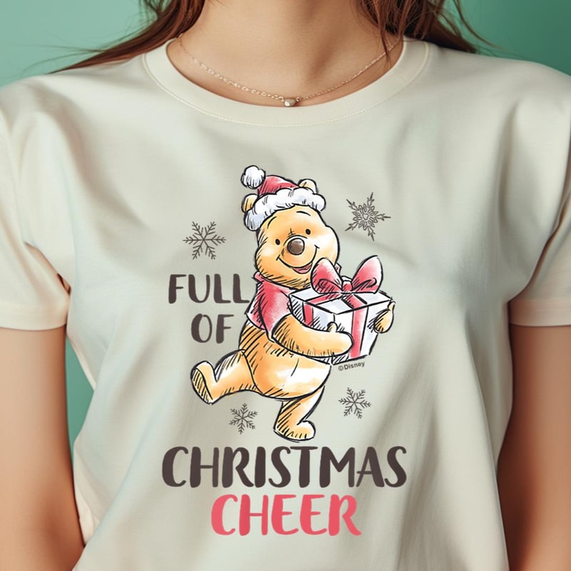 Winnie The Pooh Full Of Christmas Spirit PNG, Winnie The Pooh PNG, Christopher Robin Digital Png Files.jpg