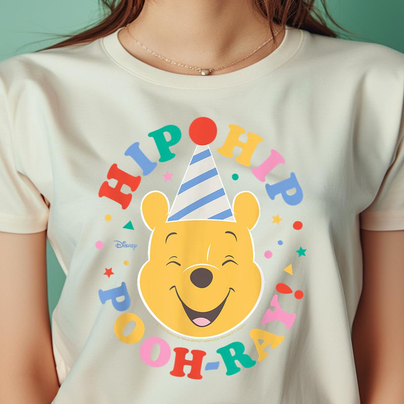 Winnie The Pooh Hip Hip Pooh-Ray Birthday PNG, Winnie The Pooh PNG, Christopher Robin Digital Png Files.jpg