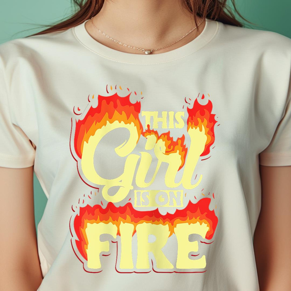 This Girl Is On Fire - Emancipation Women Power PNG, The Powerpuff Girls PNG, Cartoon Network Digital Png Files.jpg