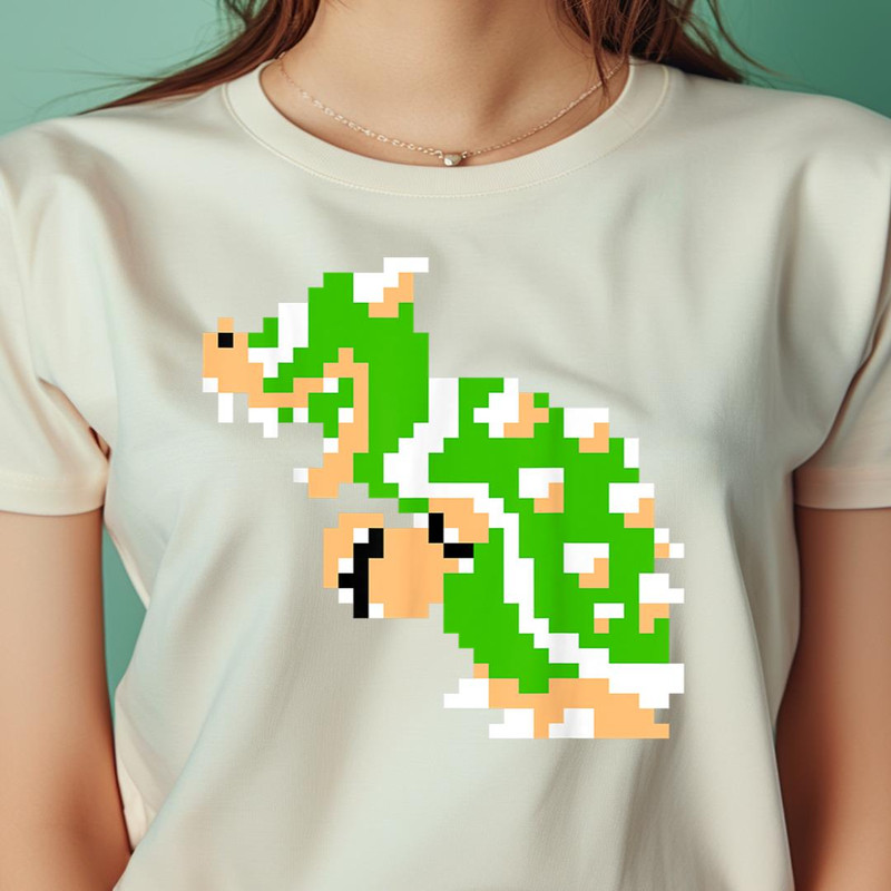 Nintendo Super Mario Bowser Sprite Side Poster PNG, Super Mario PNG, Mario Bros Digital Png Files.jpg