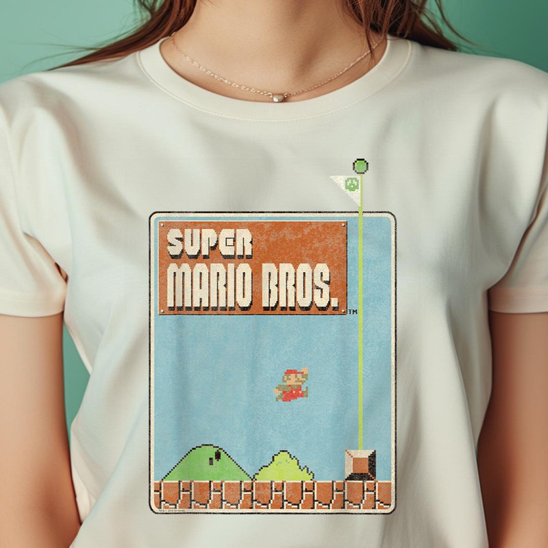 Nintendo Super Mario Bros Game Screen Shot PNG, Super Mario PNG, Mario Bros Digital Png Files.jpg