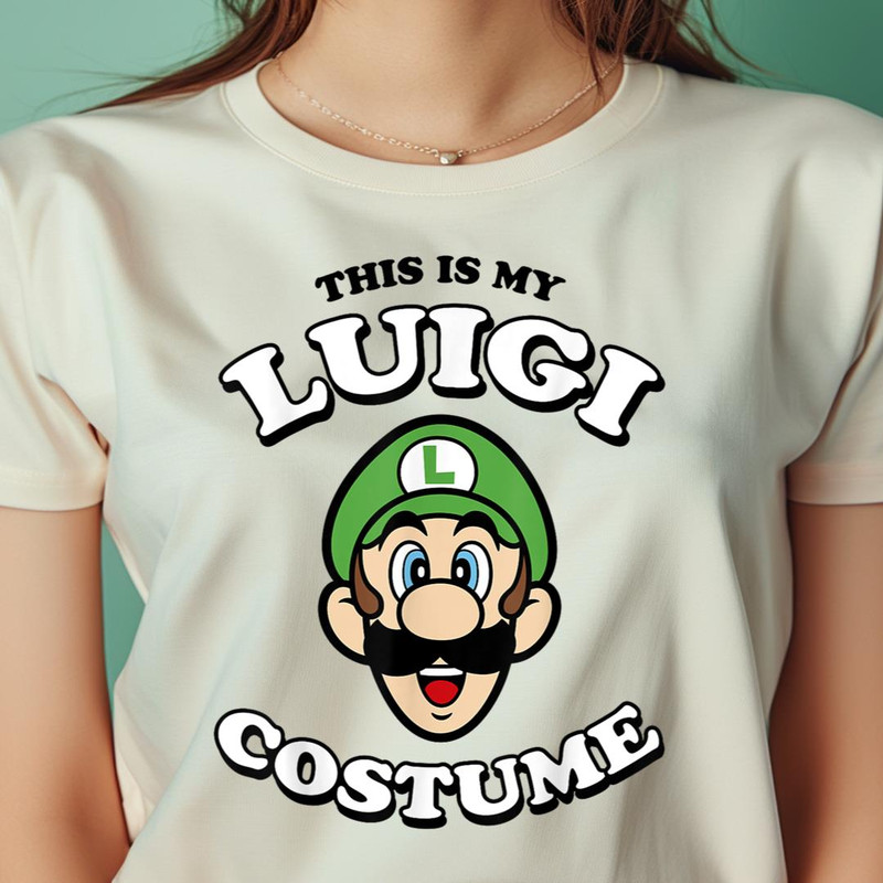 Nintendo Super Mario My Luigi Costume PNG, Super Mario PNG, Mario Bros Digital Png Files.jpg