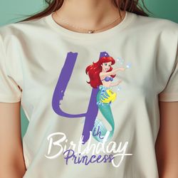 disney little mermaid ariel 4th birthday princess png, the little mermaid png, under the sea digital png files