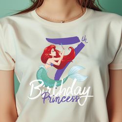 disney little mermaid ariel 7th birthday princess png, the little mermaid png, under the sea digital png files