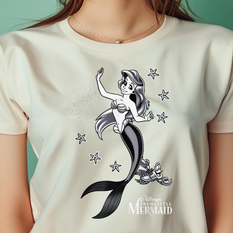 Disney Little Mermaid Ariel Sebastian Under The Sea PNG, The Little Mermaid PNG, Under The Sea Digital Png Files.jpg