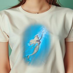 disney little mermaid ariel swim under water light png, the little mermaid png, under the sea digital png files
