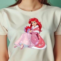 disney princess the little mermaid ariel christmas png, the little mermaid png, under the sea digital png files