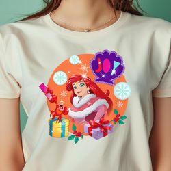 disney princess the little mermaid ariel christmas joy png, the little mermaid png, under the sea digital png files