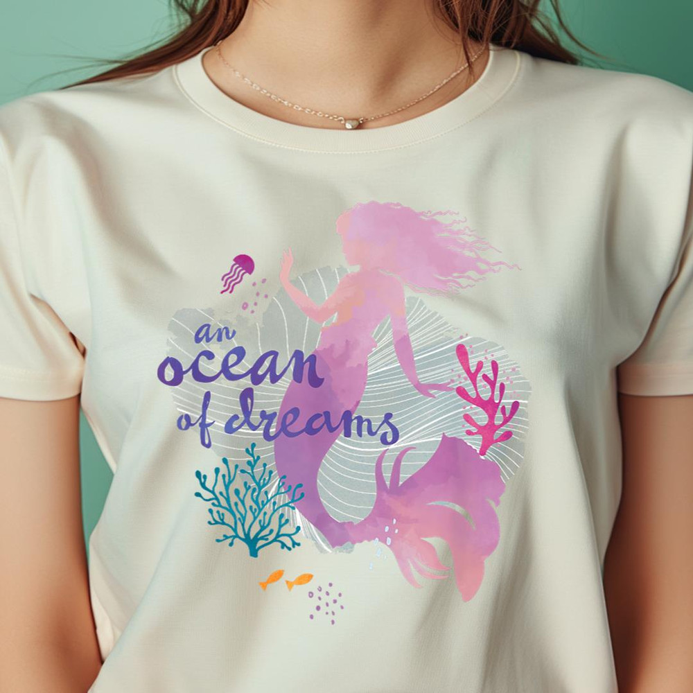 Disney The Little Mermaid An Ocean Of Dreams Silhouette PNG, The Little Mermaid PNG, Under The Sea Digital Png Files.jpg