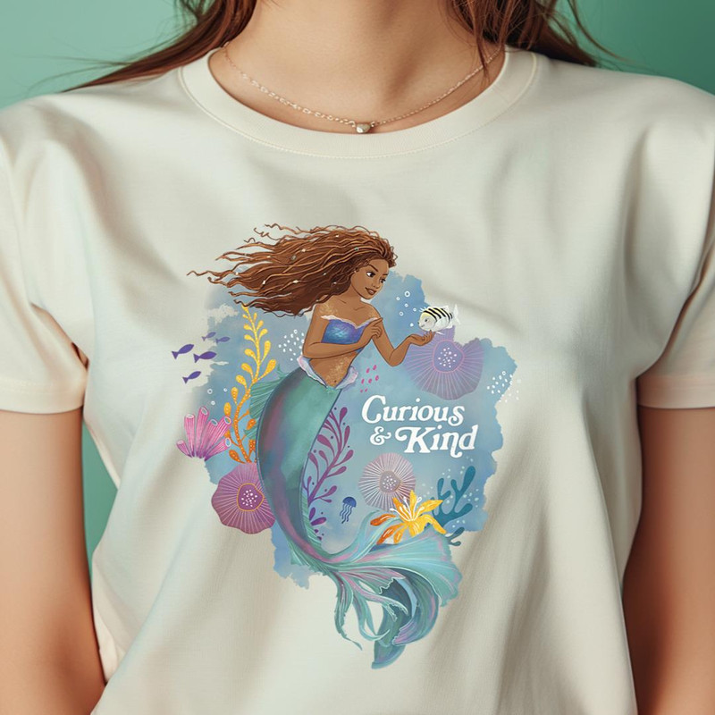 Disney The Little Mermaid Curious & Kind Ariel & Flounder PNG, The Little Mermaid PNG, under the sea Digital Png Files.jpg