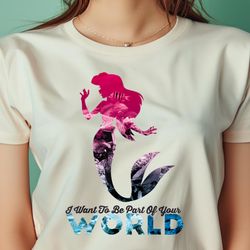 disney the little mermaid part of your world ariel collage png, the little mermaid png, under the sea digital png files