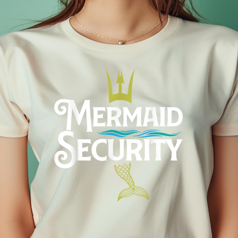 Mermaid Security I Adult Costume Mermaid PNG, The Little Mermaid PNG, under the sea Digital Png Files.jpg