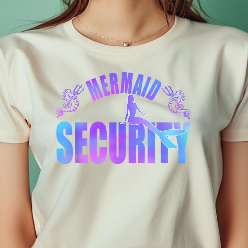 Mermaid Security Merdad Mermen Mermaid Birthday Theme PNG, The Little Mermaid PNG, under the sea Digital Png Files.jpg