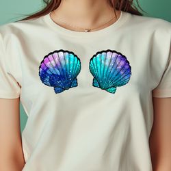 mermaid shell - mermaid seashell party gift - mermaid png, the little mermaid png, under the sea digital png files