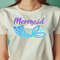 Mermaid Vibes Cute Women Girl Mermaid Tail Costume PNG, The Little Mermaid PNG, under the sea Digital Png Files.jpg