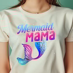 womens mermomma shirt mermom shirt women mermaid mom mermaid png, the little mermaid png, under the sea digital png file