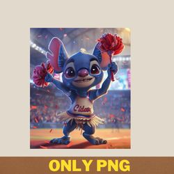 stitch vs cleveland indians alien ace arrival png, stitch png, cleveland indians digital png files