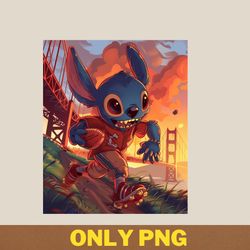 stitch vs cleveland indians hawaii homerun highlight png, stitch png, cleveland indians digital png files