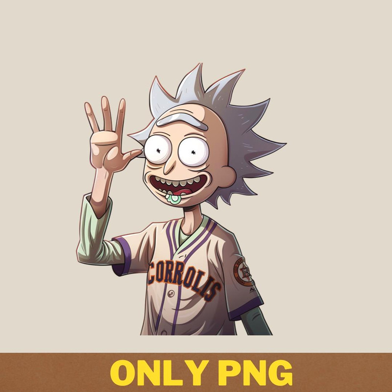 Rick And Morty Vs Colorado Rockies Multiverse Matchup PNG, Rick And Morty PNG, Colorado Rockie Digital Png Files.jpg