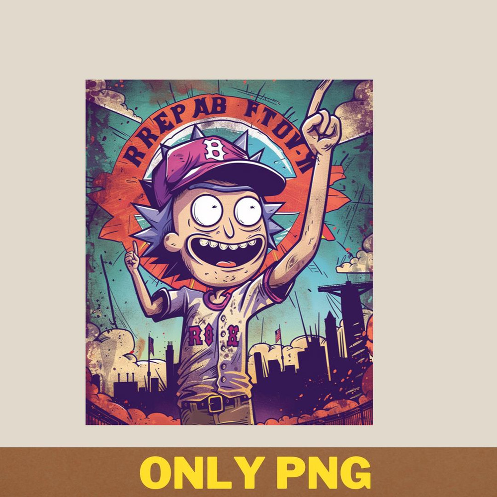 Rick And Morty Vs Colorado Rockies Beth Batting PNG, Rick And Morty PNG, Colorado Rockie Digital Png Files.jpg