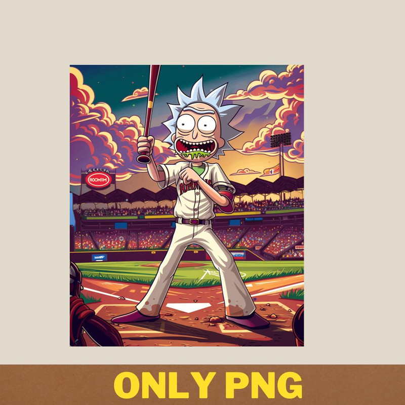 Rick And Morty Vs Colorado Rockies Fart Fielding PNG, Rick And Morty PNG, Colorado Rockie Digital Png Files.jpg