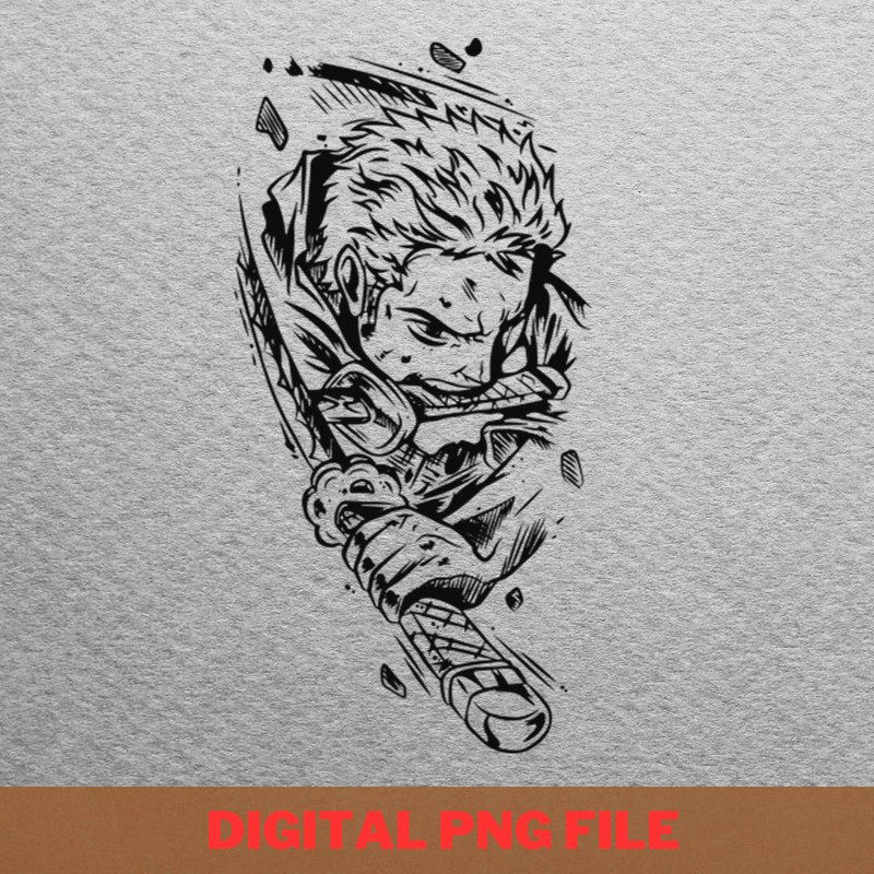 Zoro PNG, Zoro East Blue Design Style PNG.jpg