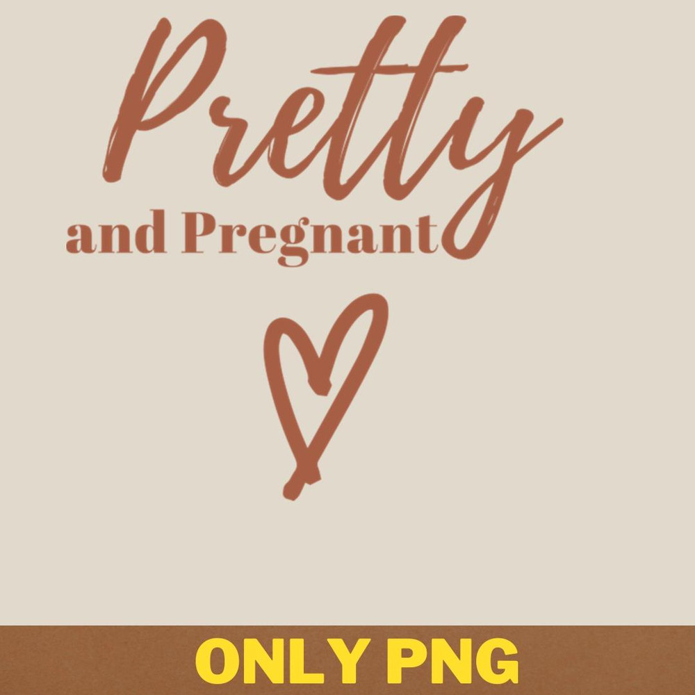 Pregnancy Announcement Informal PNG, New Baby PNG, Mothers Day Digital Png Files.jpg