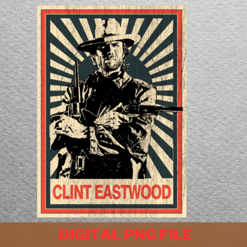 Clint Eastwood Career Highlights PNG, Clint Eastwood PNG, Cowboys Digital Png Files.jpg