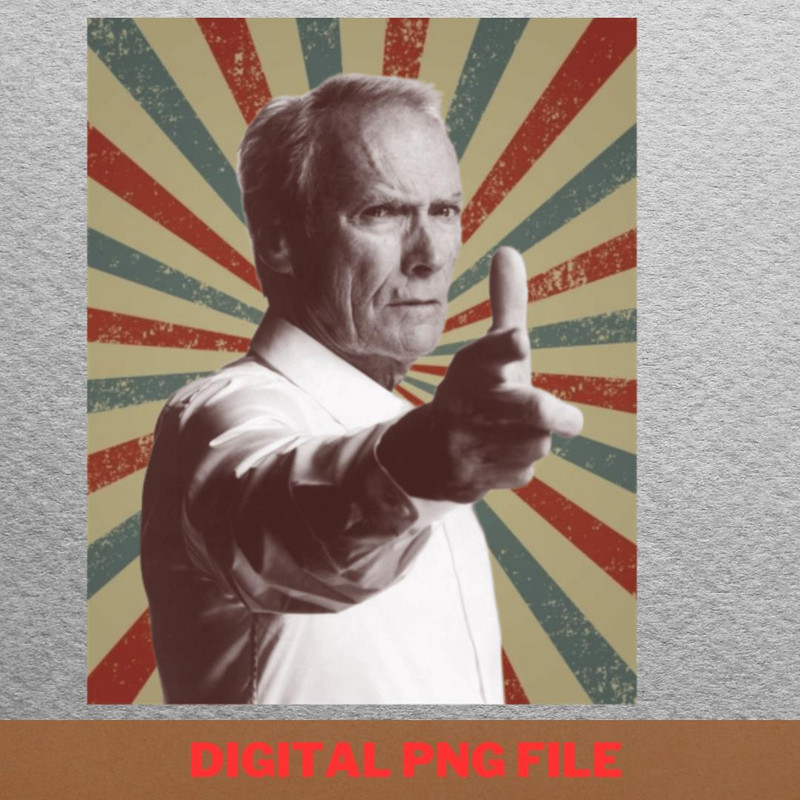 Clint Eastwood Cinema Maverick PNG, Clint Eastwood PNG, Cowboys Digital Png Files.jpg