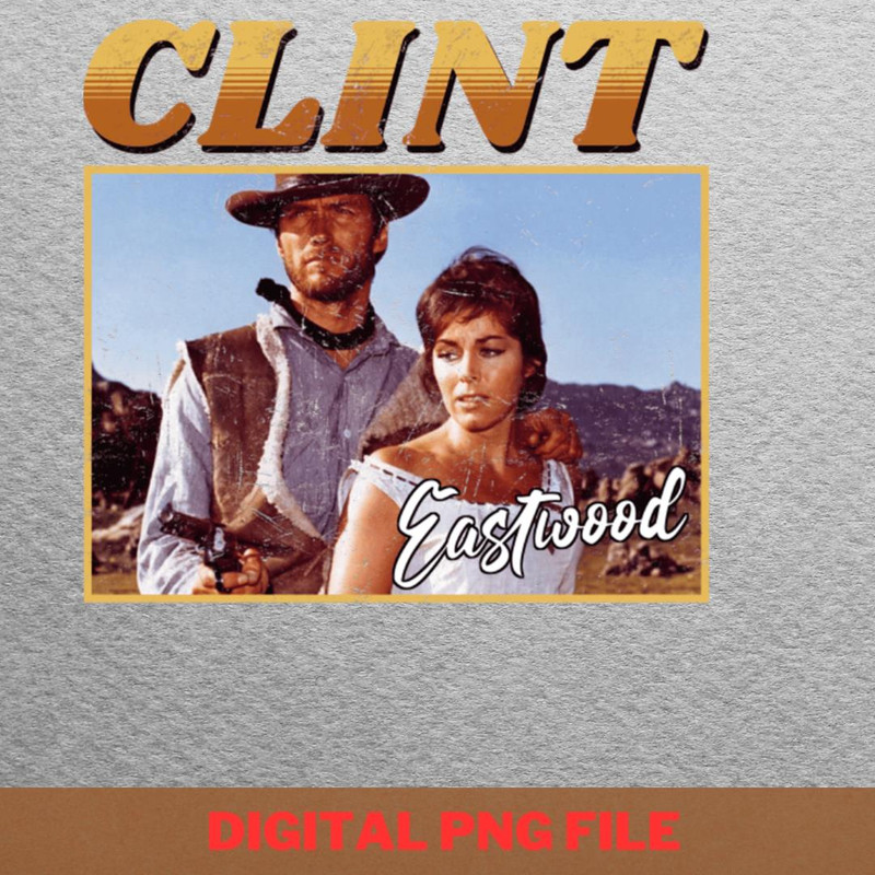 Clint Eastwood Quintessential Cowboy PNG, Clint Eastwood PNG, Cowboys Digital Png Files.jpg