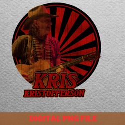 merle haggard iconic presence png, merle haggard png, outlaw music digital png files