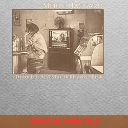 merle haggard last performance png, merle haggard png, outlaw music digital png files