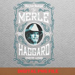 merle haggard musician impact png, merle haggard png, outlaw music digital png files