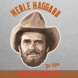 merle haggard sing me back png, merle haggard png, outlaw music digital png files