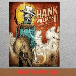 merle haggard timeless collection png, merle haggard png, outlaw music digital png files