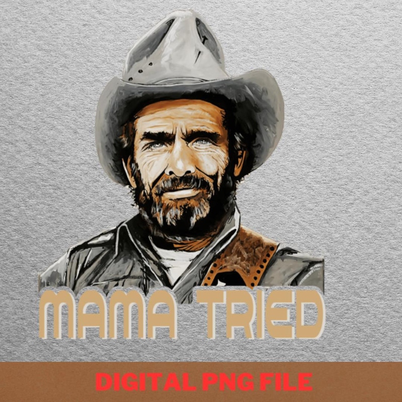 Merle Haggard Twinkle Tribute PNG, Merle Haggard PNG, Outlaw Music Digital Png Files.jpg