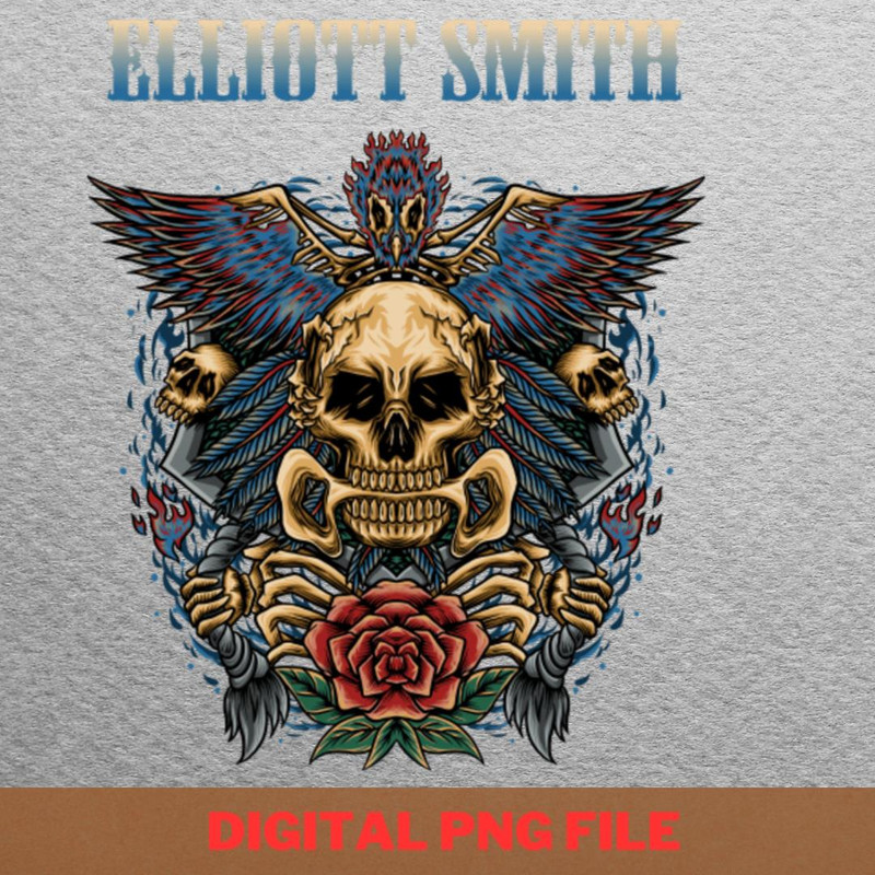 Elliott Smith Harmony PNG, Elliott Smith PNG, Post Punk Digital Png Files.jpg