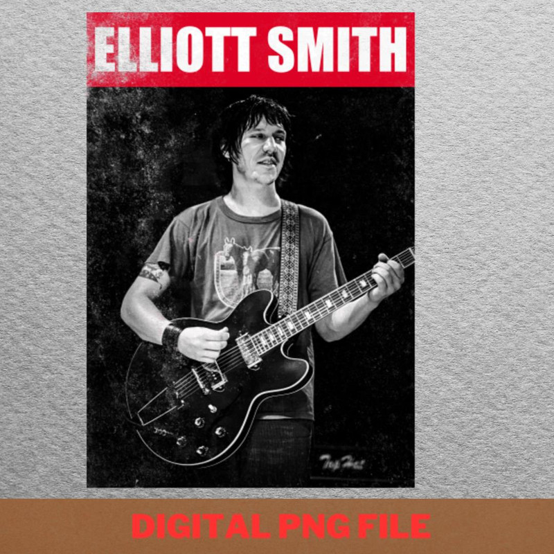 Elliott Smith Poetic PNG, Elliott Smith PNG, Post Punk Digital Png Files.jpg